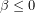 \beta\leq 0